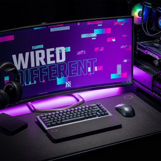 COOLER MASTER MM712 Gamer Egér - fekete