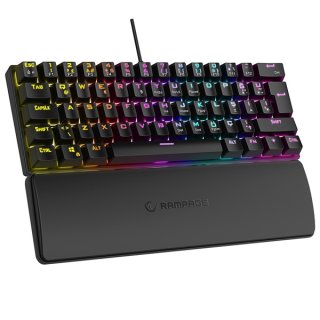 Rampage Plower K60 Gamer Billentyűzet - Angol kiosztás
