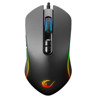 Rampage SMX-G65 ALPOR RGB Vezetékes Gamer Egér - Fekete