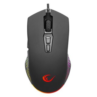 Rampage SMX-G68 SPEAR RGB Vezetékes Gaming Egér - Fekete