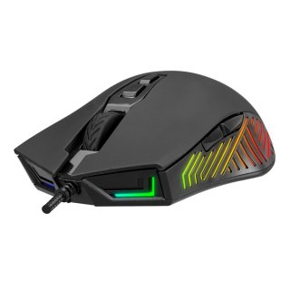 Rampage SMX-G68 SPEAR RGB Vezetékes Gaming Egér - Fekete