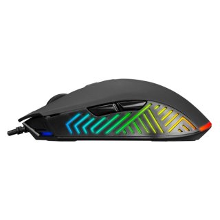 Rampage SMX-G68 SPEAR RGB Vezetékes Gaming Egér - Fekete