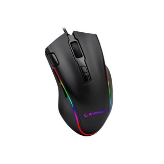 Rampage SMX-G72 GREEDY RGB Vezetékes Gaming Egér - Fekete