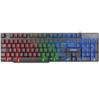 Everest KB-188 Borealis Rainbow Gamer Billentyűzet - Magyar kiosztás