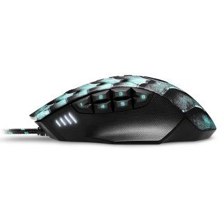 Sharkoon Drakonia II Gaming Egér Fekete