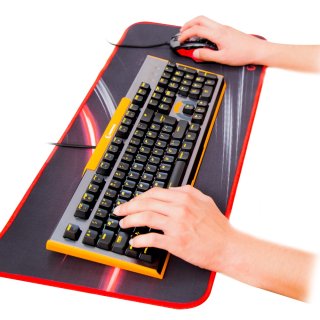 Rampage 300272 Piros varottszélű Gaming Egérpad