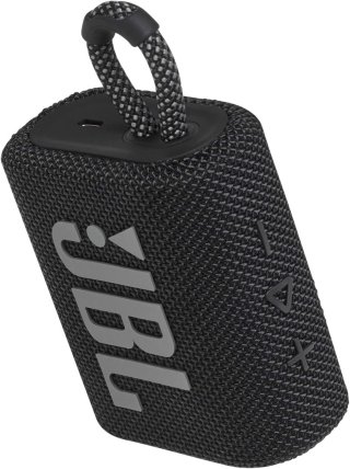 JBL Go 3 Vezeték nélküli hangszóró - fekete