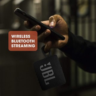 JBL Go 3 Vezeték nélküli hangszóró - fekete