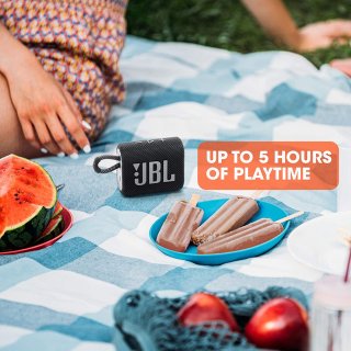 JBL Go 3 Vezeték nélküli hangszóró - fekete