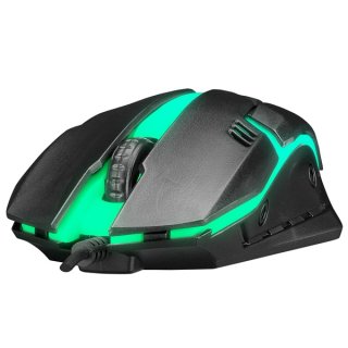Everest SM-G62 Gamer fekete optikai egér