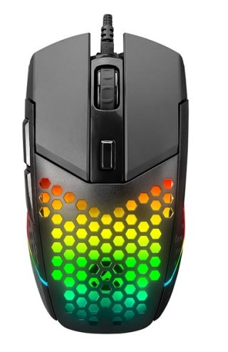Everest SM-GX19 ANGARD Gamer fekete optikai egér