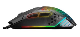 Everest SM-GX19 ANGARD Gamer fekete optikai egér