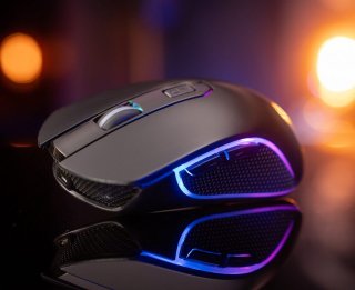 The G-Lab Kult Xenon Vezeték nélküli Gamer Egér - Fekete