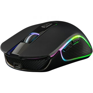The G-Lab Kult Xenon Vezeték nélküli Gamer Egér - Fekete