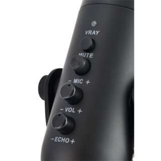 The G-Lab K-Mic-Natrium Gamer Mikrofon - Fekete