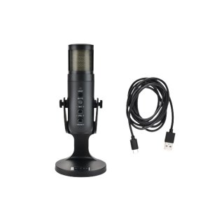 The G-Lab K-Mic-Natrium Gamer Mikrofon - Fekete
