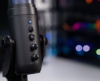 The G-Lab K-Mic-Natrium Gamer Mikrofon - Fekete