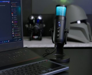 The G-Lab K-Mic-Natrium Gamer Mikrofon - Fekete
