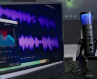 The G-Lab K-Mic-Natrium Gamer Mikrofon - Fekete