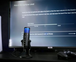 The G-Lab K-Mic-Natrium Gamer Mikrofon - Fekete