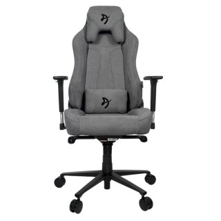 AROZZI VERNAZZA Soft Fabric Gamer szék - Hamuszürke