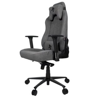 AROZZI VERNAZZA Soft Fabric Gamer szék - Hamuszürke