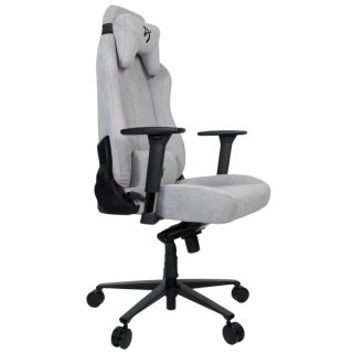 AROZZI VERNAZZA Soft Fabric Gamer szék - Világos Szürke