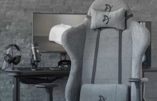 AROZZI TORRETTA Soft Fabric Gaming szék - Hamuszürke