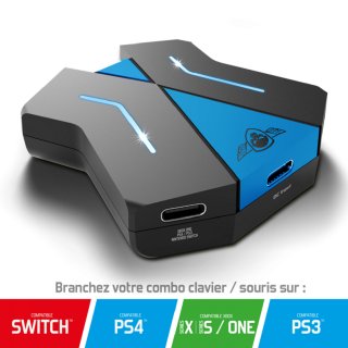 Spirit of Gamer egér/billentyűzet adapter konzolokhoz