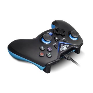 Spirit of Gamer XGP Vezetékes PS3 gamepad - Fekete-kék