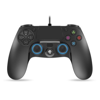 Spirit of Gamer XGP Vezetékes PS4 gamepad - Fekete-kék