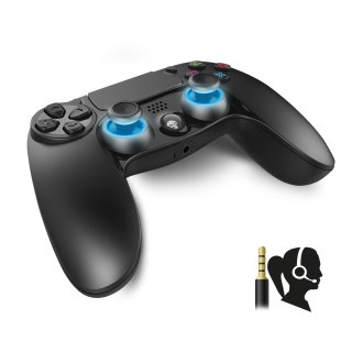 Spirit of Gamer XGP Bluetooth Vezeték nélküli PS4 gamepad - Fekete-kék