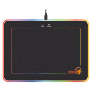 Genius GX-Pad 600H RGB Világító Gamer Egérpad - RGB - Fekete - 1 év garancia
