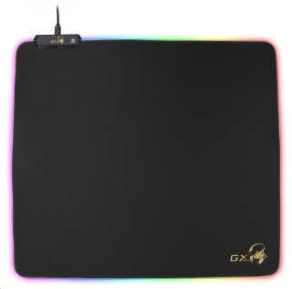 Genius GX-Pad 300S Világító Gaming Egérpad - RGB - 32 x 28 cm - Fekete - 1 év garancia