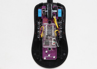 Ducky Feather - ARGB LED - Fekete - Gamer Egér