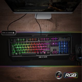 Spirit of Gamer PRO-K5 Gamer Billentyűzet - Magyar kiosztás