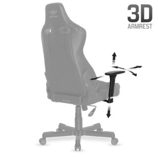 Spirit of Gamer szék - CRUSADER Black