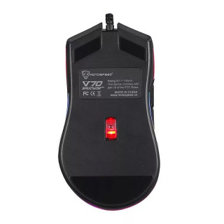 Motospeed V70 - Fekete - Vezetékes Gaming Egér