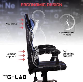 The G-Lab - K-Seat Neon Gamer szék - Fekete
