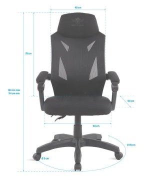 Spirit of Gamer szék - HELLCAT Black