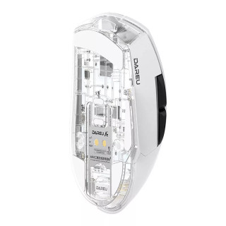 Dareu A955 - Fehér - Vezeték Nélküli Gamer Egér + Töltőállomás
