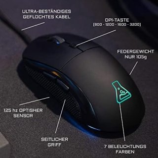 The G-Lab Combo Selenium (billentyűzet, egér+egérpad, fejhallgató) - 4 az 1-ben gamer szett