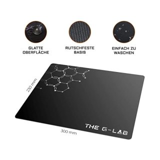 The G-Lab Combo Selenium (billentyűzet, egér+egérpad, fejhallgató) - 4 az 1-ben gamer szett