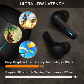 The G-Lab Korp Krypton Vezeték Nélküli Gamer Fülhallgató