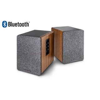 WaveMaster BASE 2.0 Hangszóró - Barna fa és szürke