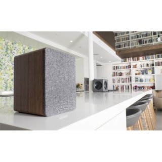 WaveMaster BASE 2.0 Hangszóró - Barna fa és szürke