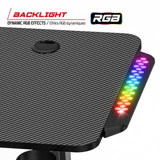 Spirit of Gamer Headquarter 600 LEFT RGB Gamer asztal
