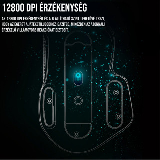 Spirit of Gamer PRO-M5 RGB Vezetékes gamer egér - fehér