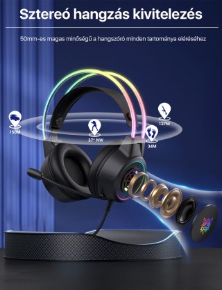 Onikuma X15 PRO Gamer Headset