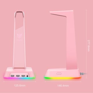 Onikuma ST-2 RGB Headset állvány - Pink